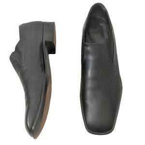 Johnston & Murphy Men's Loafer size 12 Black Slip On Leather